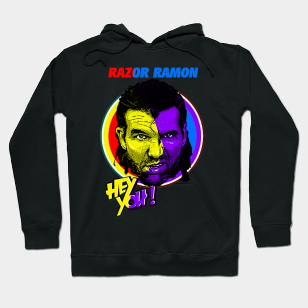 Hey You Razor Ramon 1958-2022 Thank For The Memories Hoodie by RAINYDROP